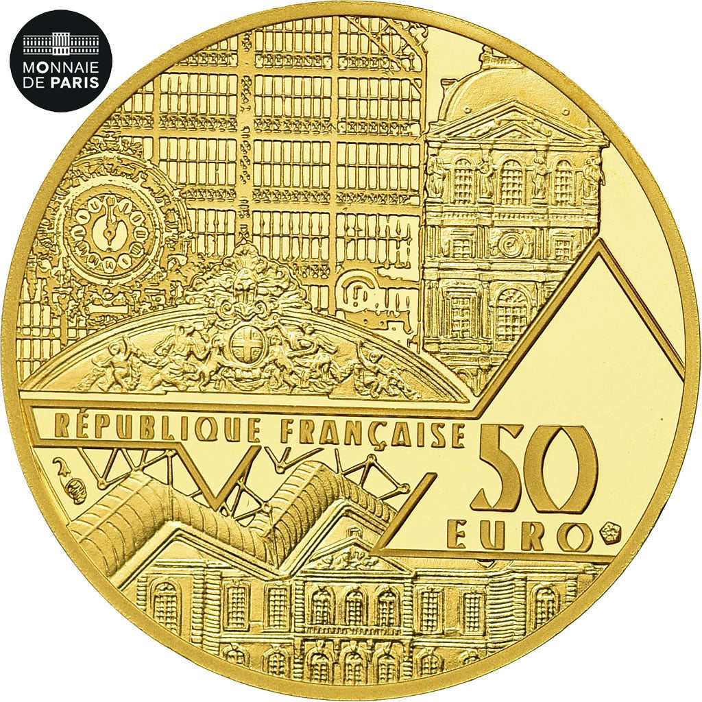 France, Monnaie de Paris, 50 Euro, Victoire de Samothrace, 2019, Or