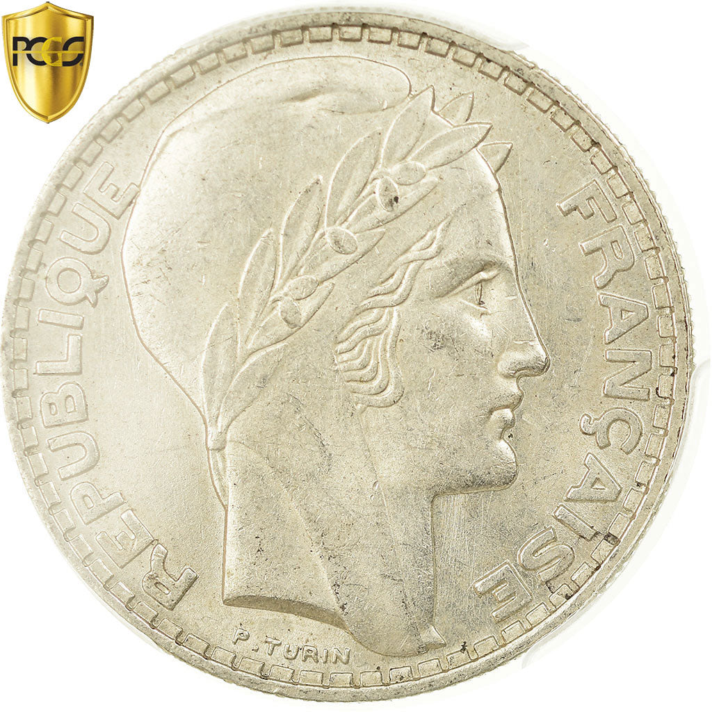 Monnaie, France, Turin, 20 Francs, 1929, Paris, PCGS, MS62, Argent, KM:879