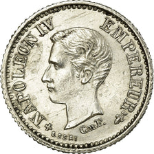 Moeda, França, Napoleon IV, 20 Centimes, 1874, ENSAIO, AU(55-58), Prata, KM:E40