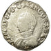 Moneta, Francia, Teston, 1563, Bayonne, MB+, Argento, Sombart:4602