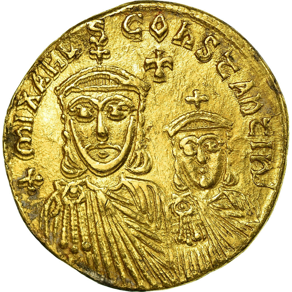Coin, Theophilus, Solidus, Constantinople, EF(40-45), Gold, Sear:1653