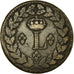Coin, France, Louis XVIII, Decime, 1815, Strasbourg, VF(30-35), Bronze, KM:701