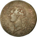 Moneda, Francia, Louis XVI, Sol ou sou, Sol, 1791, Lille, MBC, Cobre, KM:578.16