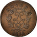 FRENCH STATES, ANTWERP, 10 Centimes, 1814, KM:7.2