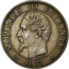 Monnaie, France, Napoleon III, Napoléon III, 5 Centimes, 1855, Bordeaux, TTB