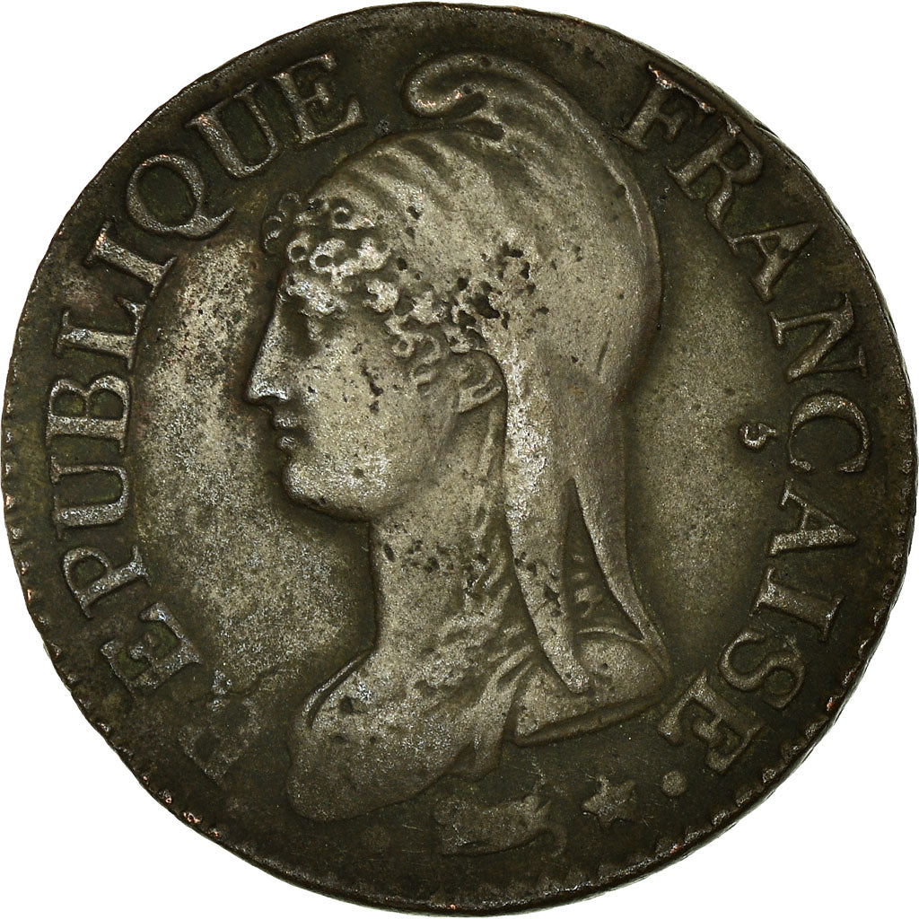 Monnaie, France, Dupré, 5 Centimes, AN 8/5, Bordeaux, TTB, Bronze