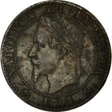 Coin, France, Napoleon III, Napoléon III, 2 Centimes, 1861, Bordeaux