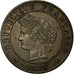 Moneta, Francia, Cérès, Centime, 1875, Bordeaux, BB, Bronzo, KM:826.2