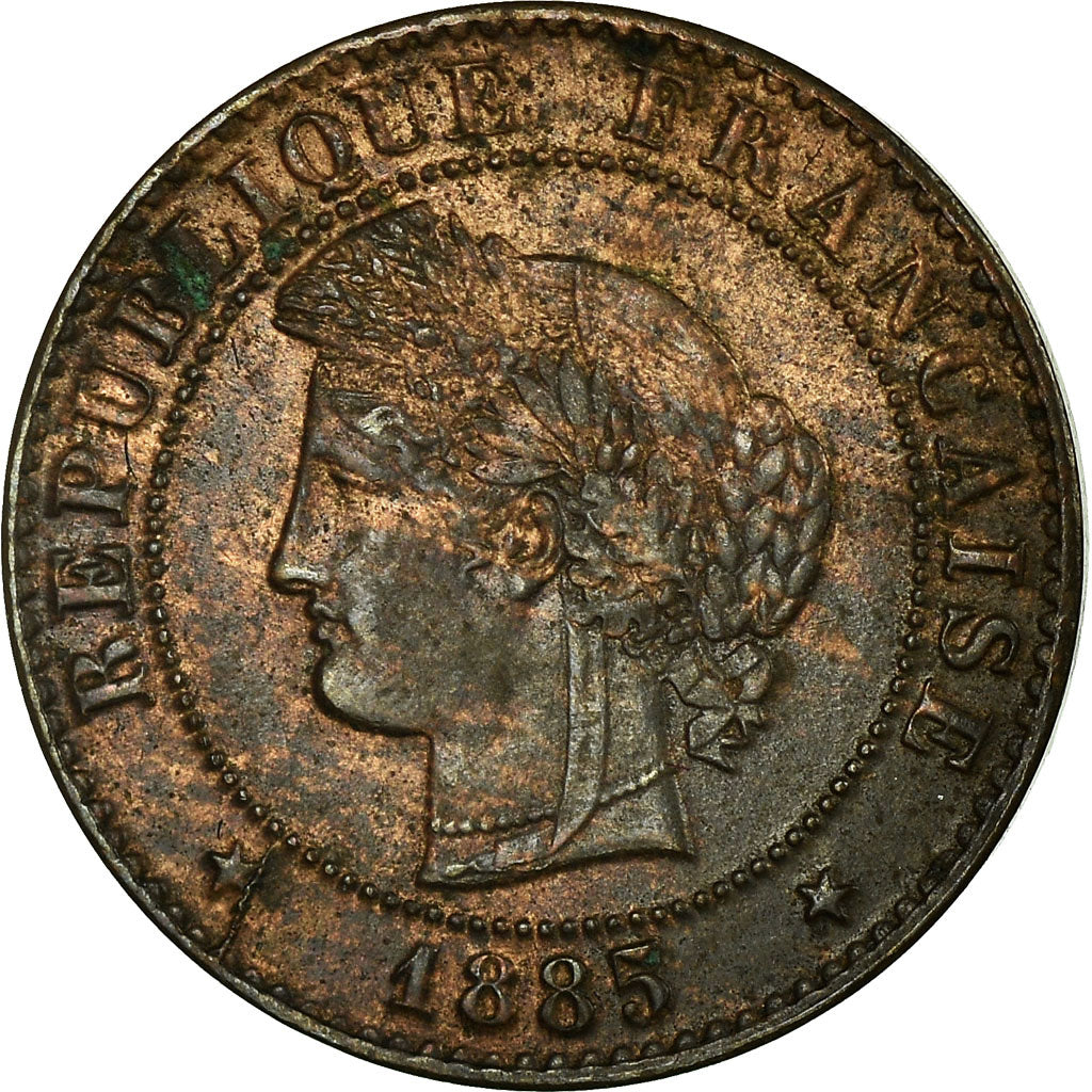 Coin, France, Cérès, Centime, 1885, Paris, EF(40-45), Bronze, KM:826.1