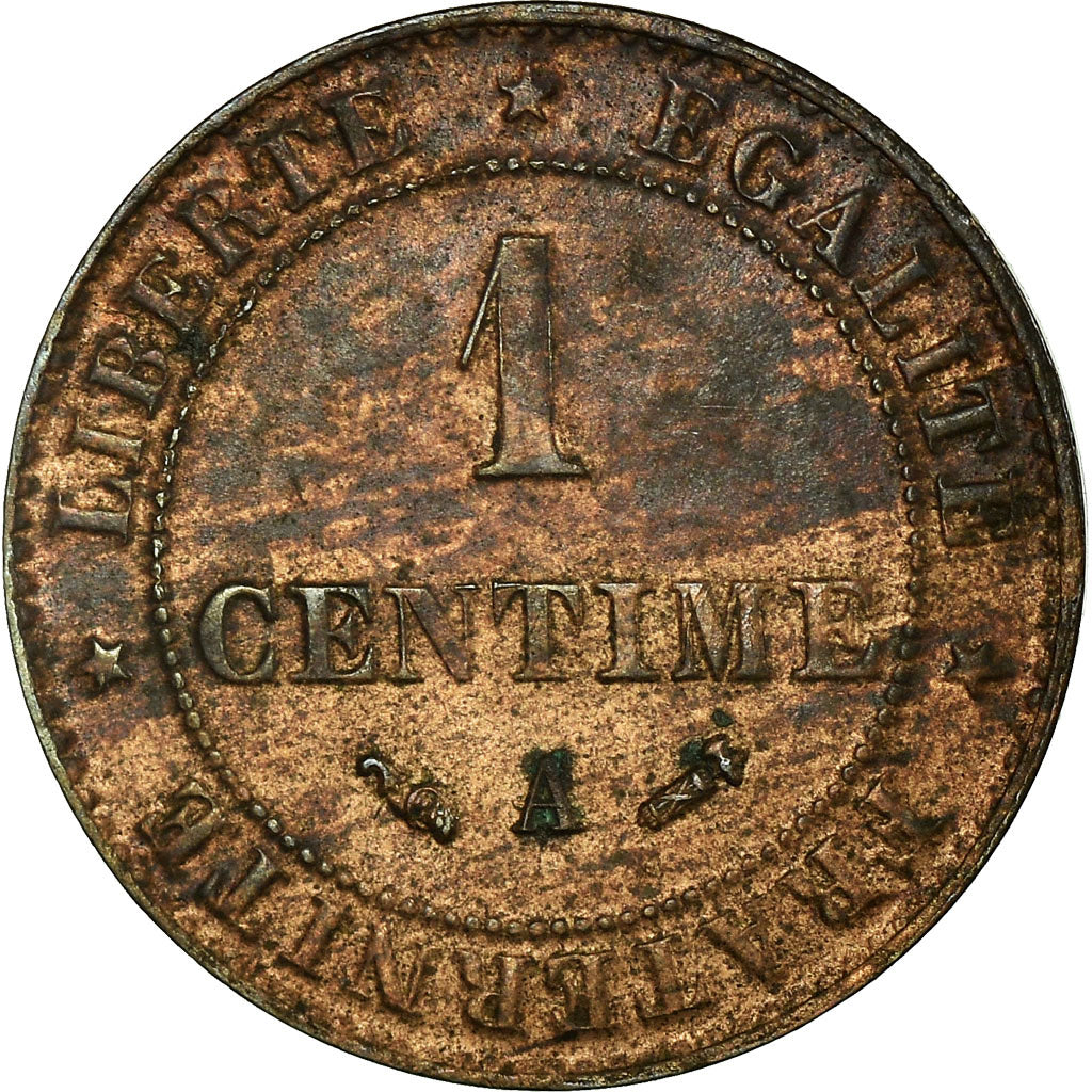 Coin, France, Cérès, Centime, 1885, Paris, EF(40-45), Bronze, KM:826.1