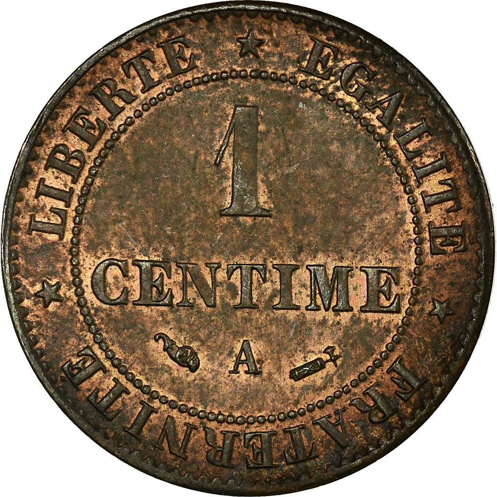 Monnaie, France, Cérès, Centime, 1884, Paris, SUP, Bronze, Gadoury:88