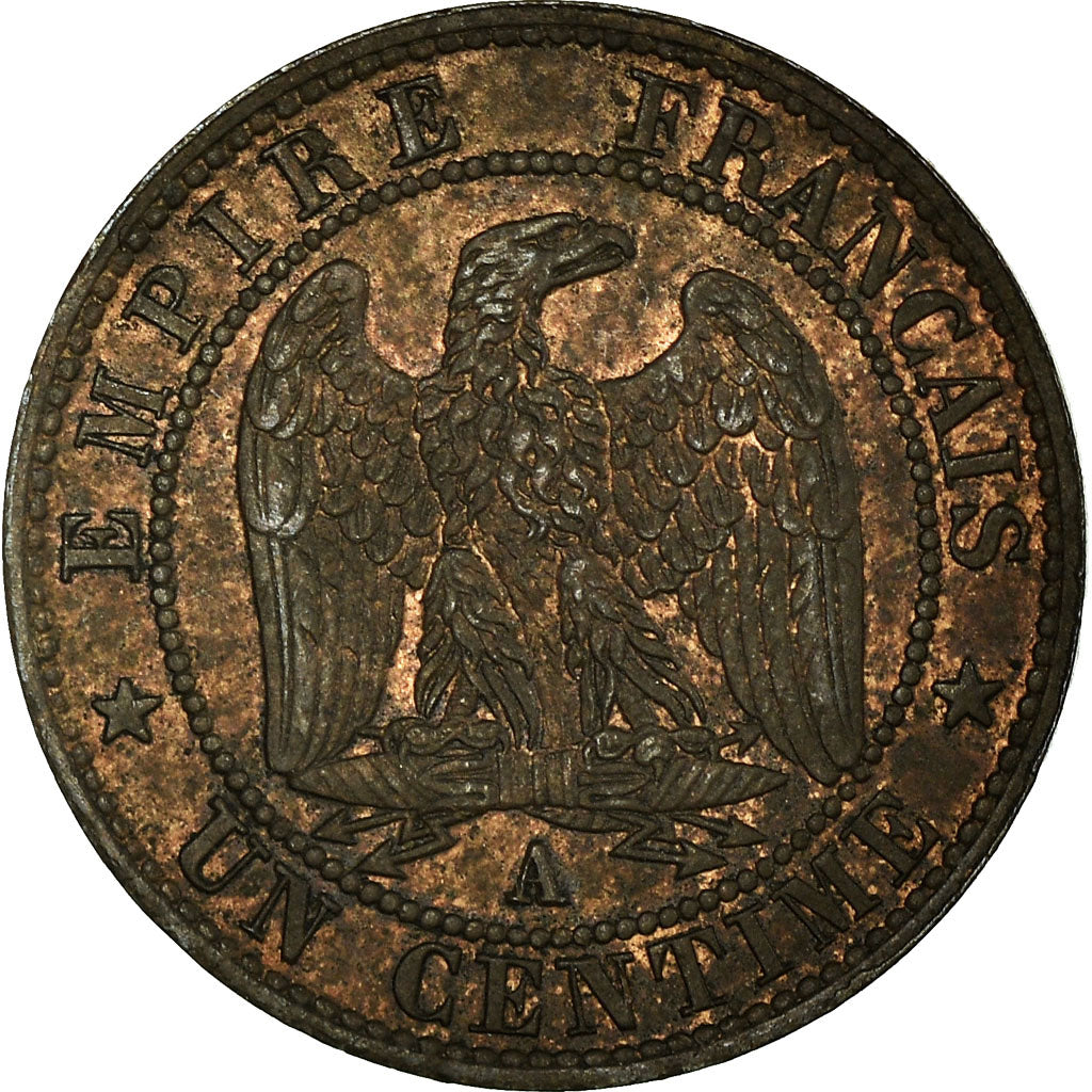 Münze, Frankreich, Napoleon III, Napoléon III, Centime, 1855, Paris, SS+