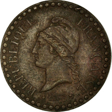 Moeda, França, Dupré, Centime, 1848, Paris, EF(40-45), Bronze, KM:754