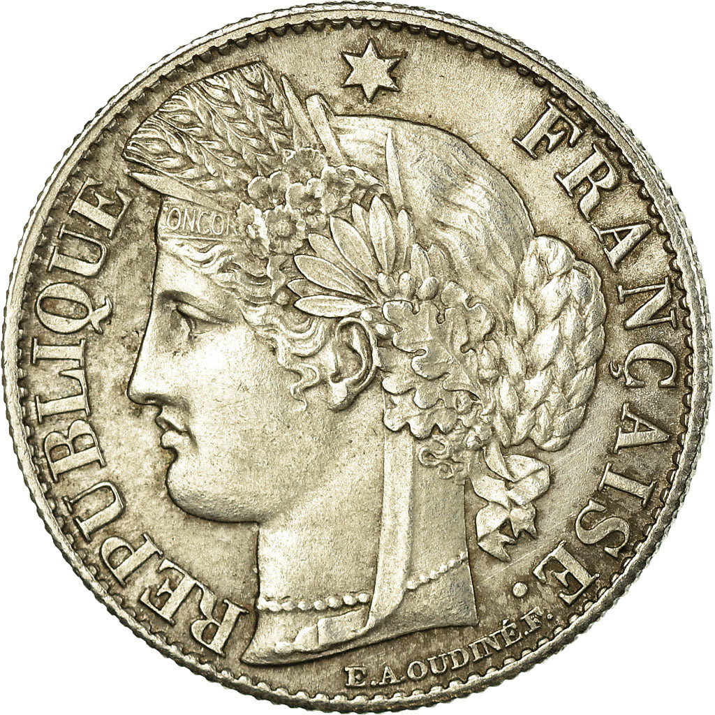 Monnaie, France, Cérès, 50 Centimes, 1895, Paris, SUP, Argent, Gadoury:419a