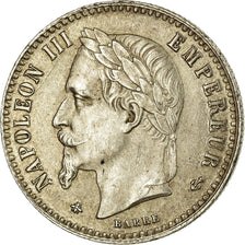 Coin, France, Napoleon III, Napoléon III, 50 Centimes, 1867, Paris, MS(60-62)