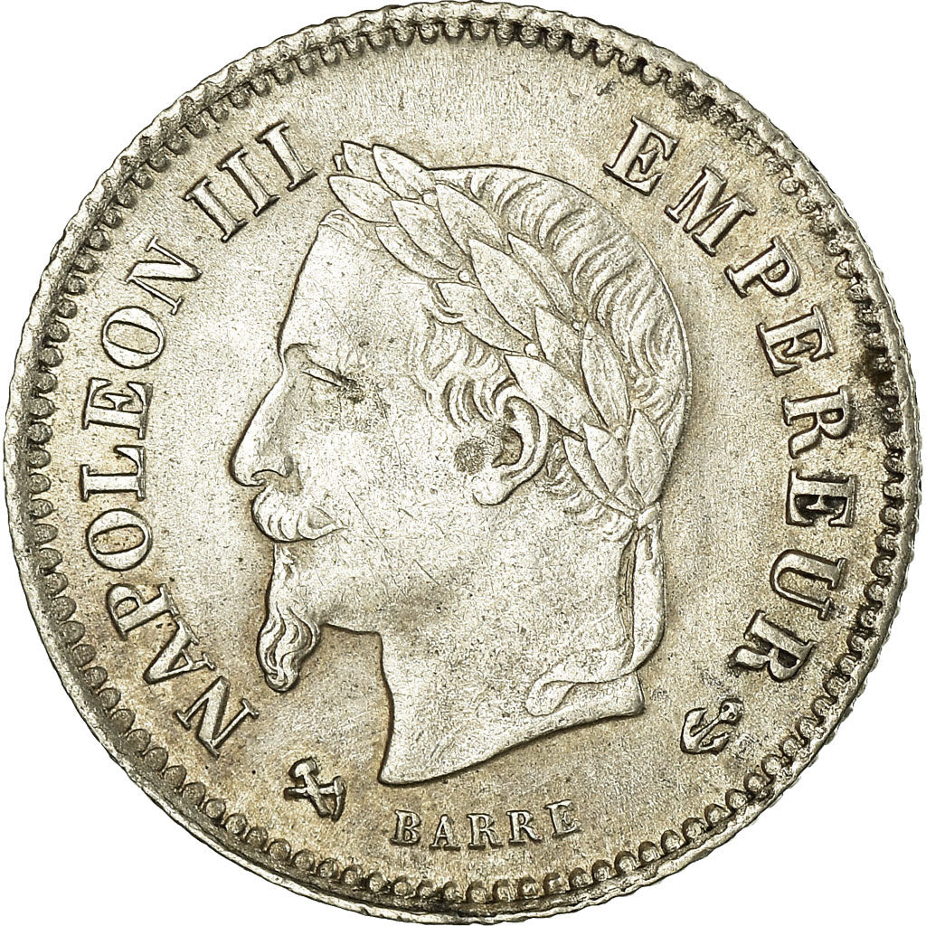 Münze, Frankreich, Napoleon III, Napoléon III, 20 Centimes, 1867, Bordeaux