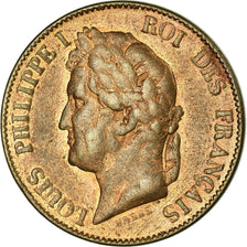 Moneta, Francja, Louis-Philippe, 5 Centimes, 1847, PRÓBA, EF(40-45), Miedź