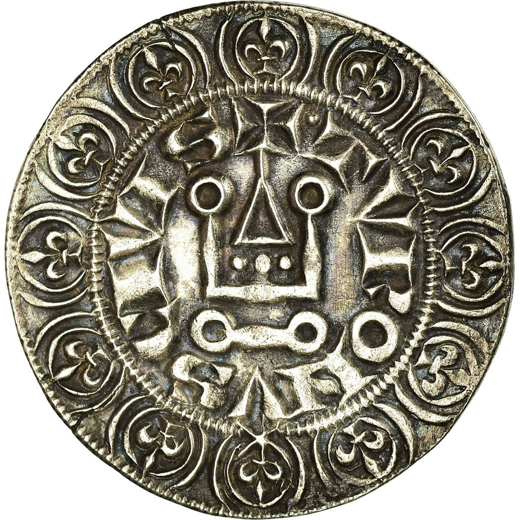 Münze, Frankreich, Louis IX, Gros Tournois, VZ, Silber, Duplessy:190A