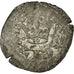 Moneta, Francja, Aquitaine, Edward III, Gros à la Couronne, VF(20-25), Bilon