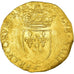 Munten, Frankrijk, Charles IX, Ecu d'or, 1573, Rouen, FR, Goud, Duplessy:1057