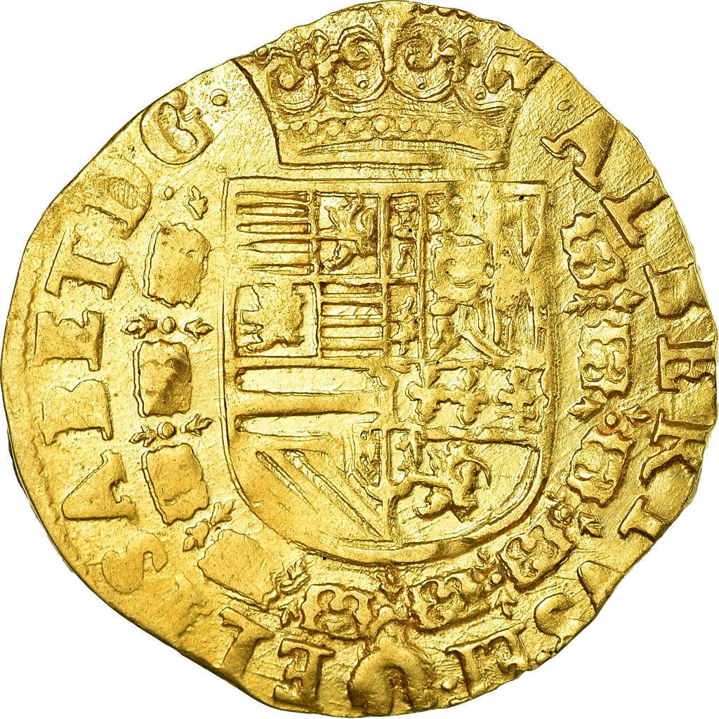 Coin, Spanish Netherlands, BRABANT, 2 Albertin, 4/3 Ducat, 1603, Antwerp