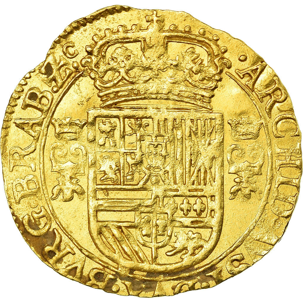 Coin, Spanish Netherlands, Philip IV, Couronne D'or, 1630, Brussels, EF(40-45)