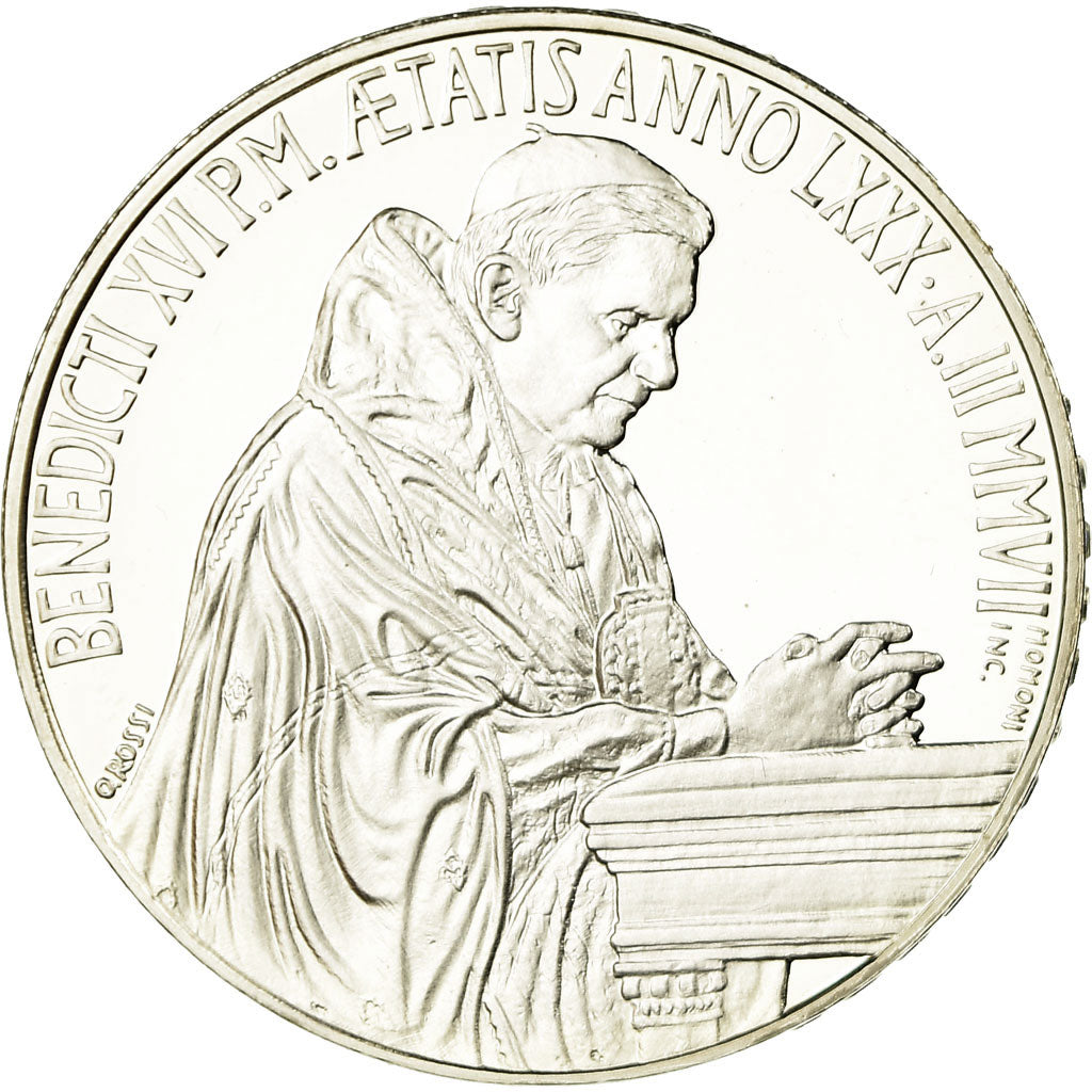 Vatican, Pape Benoit XVI, 5 Euro, Journée mondiale de la Paix, 2007, FDC