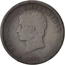 ITALIAN STATES, Napoleon I, Soldo, 1811, Milan, KM:3.2