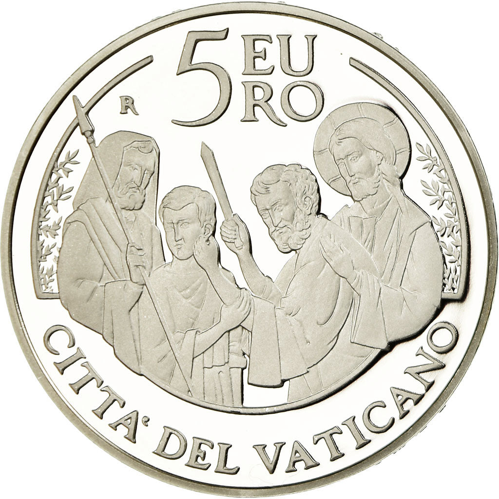 Vatican, Pape François, 5 Euro, Journée mondiale de la Paix, 2017, MS(65-70)