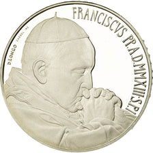 Vatican, Pape François, 5 Euro, Pontificat, 2013, MS(65-70), Silver