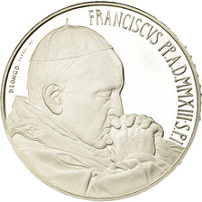 Vatican, Pape François, 5 Euro, Pontificat, 2013, MS(65-70), Silver