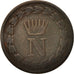 ITALIAN STATES, Napoleon I, 10 Centesimi, 1811, Milan, KM:4