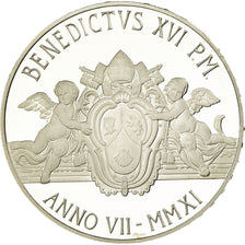 Vatican, Pape Benoit XVI, 5 Euro, Béatification du Pape Jean-Paul II, 2011