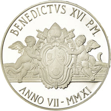 Vatican, Pape Benoit XVI, 5 Euro, Béatification du Pape Jean-Paul II, 2011