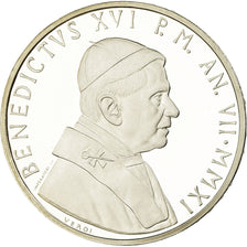 Vatican, Pape Benoit XVI, 10 Euro, Jubilé sacerdotal, 2011, FDC, Argent