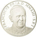 Vatican, Pape François, 10 Euro, Prière mondiale, 2013, MS(65-70), Silver