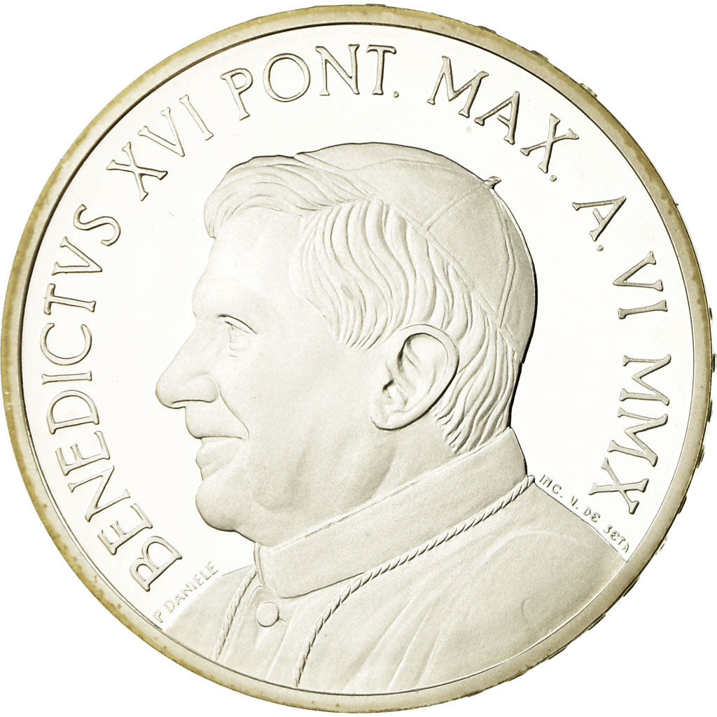 Vaticano, Pape Benoit XVI, 10 Euro, Journée mondiale de la Paix, 2010