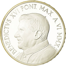 Vatican, Pape Benoit XVI, 10 Euro, Journée mondiale de la Paix, 2010
