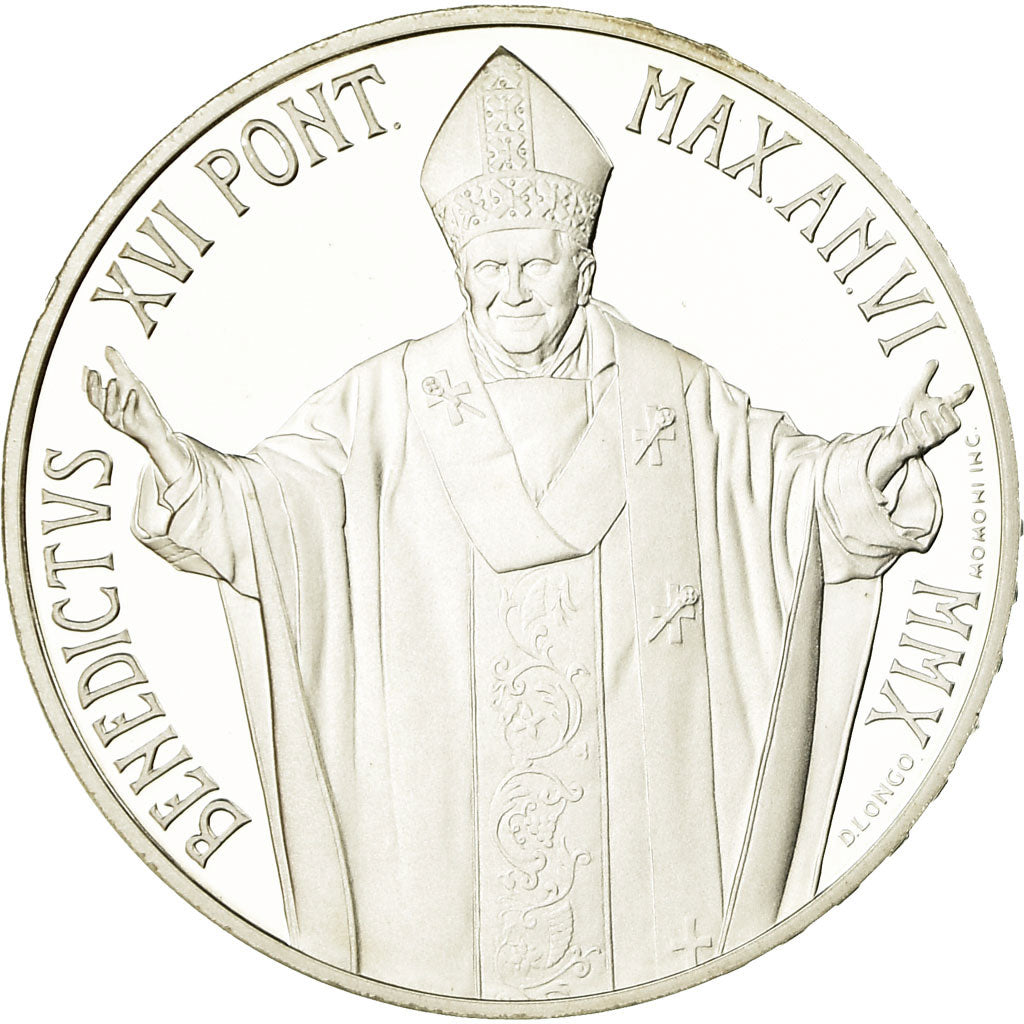 Vatican, Pape Benoit XVI, 5 Euro, Journée Migrants et Réfugiés, 2010