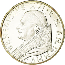 Vatican, Pape Benoit XVI, 10 Euro, L'eucharistie, 2005, FDC, Argent