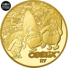 France, Monnaie de Paris, 50 Euro, Astérix, 2019, FDC, Or