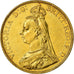 Coin, Great Britain, Victoria, 5 Pounds, 1887, EF(40-45), Gold, KM:769