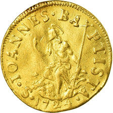 Moneda, Estados italianos, TUSCANY, Giovanni Gaston, Florino, 1724, Florence