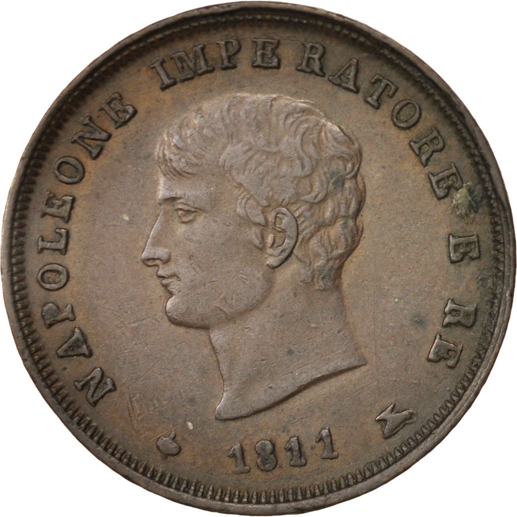 ITALIAN STATES, Napoleon I, 3 Centesimi, 1811, Milan, KM:2.2