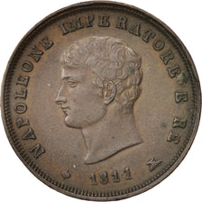 ITALIAN STATES, Napoleon I, 3 Centesimi, 1811, Milan, KM:2.2
