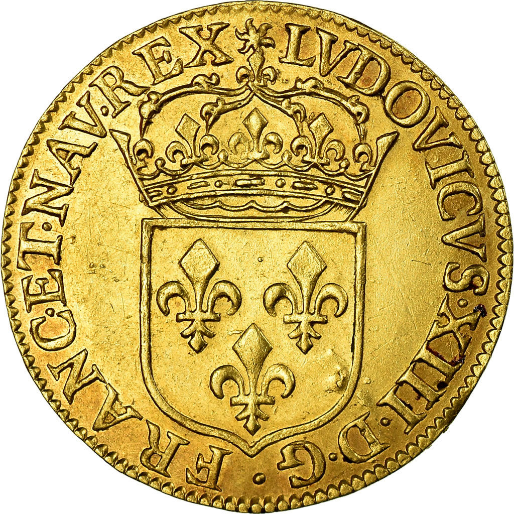 Moneta, Francia, Louis XIII, Écu d'or, Ecu d'or, 1641, Paris, SPL-, Oro