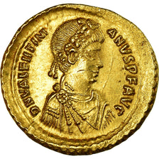 Coin, Valentinian II, Solidus, 388-392, Constantinople, AU(55-58), Gold, RIC:69b