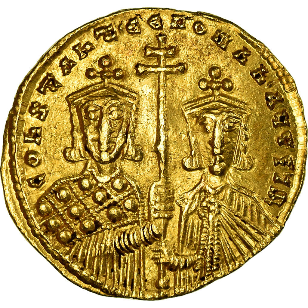 Coin, Constantine VII Porphyrogenitus, Solidus, Constantinople, AU(55-58), Gold