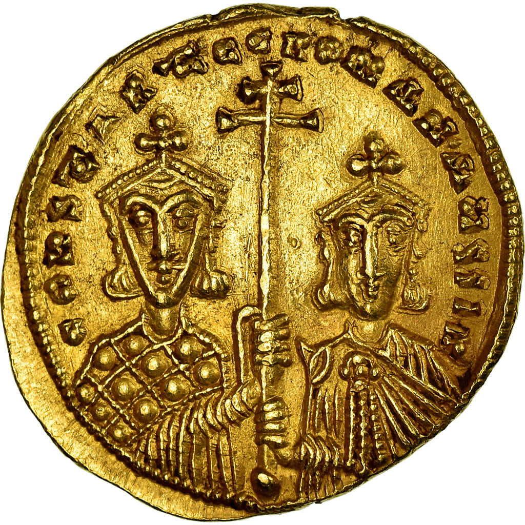 Coin, Constantine VII Porphyrogenitus, Solidus, Constantinople, AU(55-58), Gold