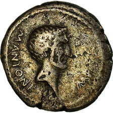 Monnaie, Marc Antoine, Denier, TB, Argent, Cohen:12